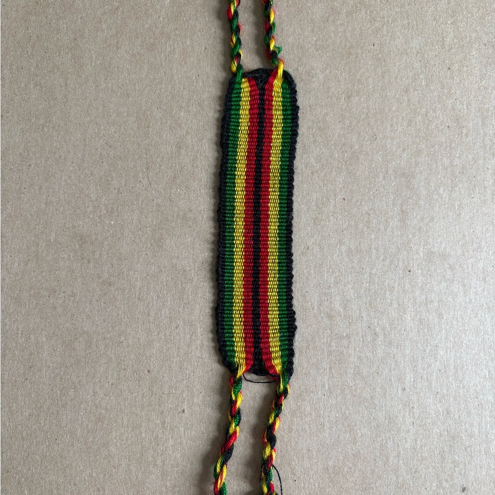 Striped Woven Bracelet